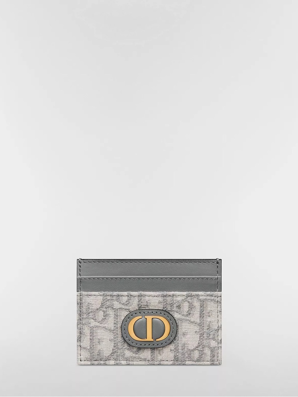 DIOR | ✨NEW✨ 30 Montaigne Freesia Card Holder in Gray Dior Oblique Jacquard